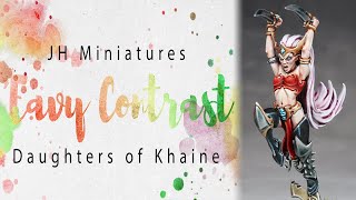'Eavy Contrast - Daughters of Khaine (Witch Aelves)