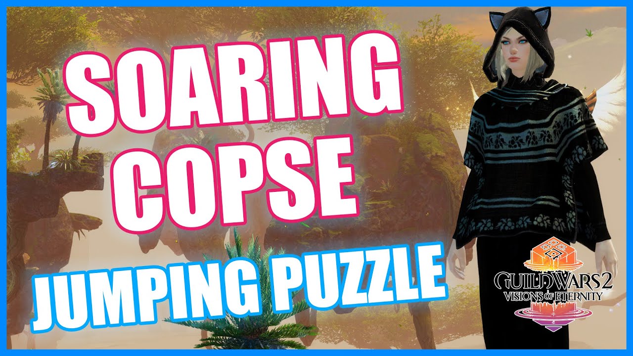 GW2 - Soaring Copse Jumping Puzzle (Mastery Point) - Guild Wars 2 - Visions of Eternity