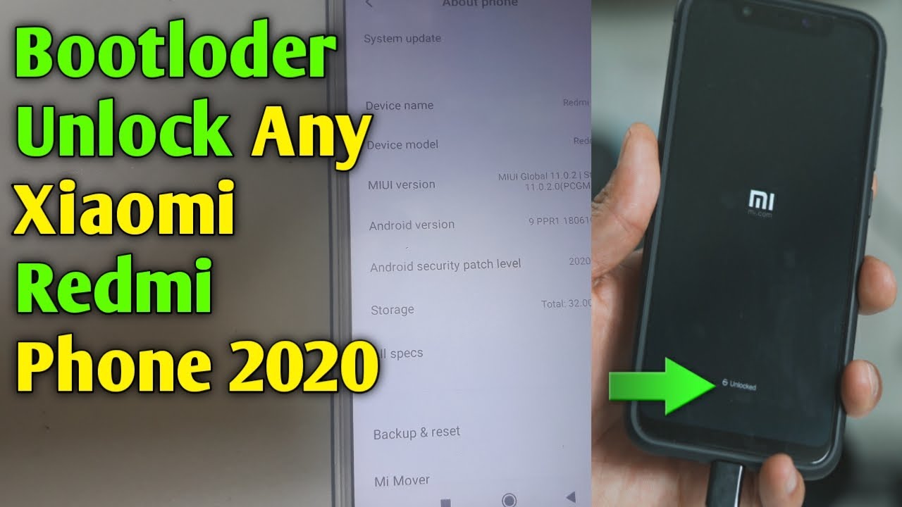 Redmi 6a Unlock Bootloader