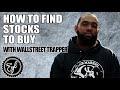 HOW TO FIND STOCKS TO BUY WITH WALLSTREET TRAPPER