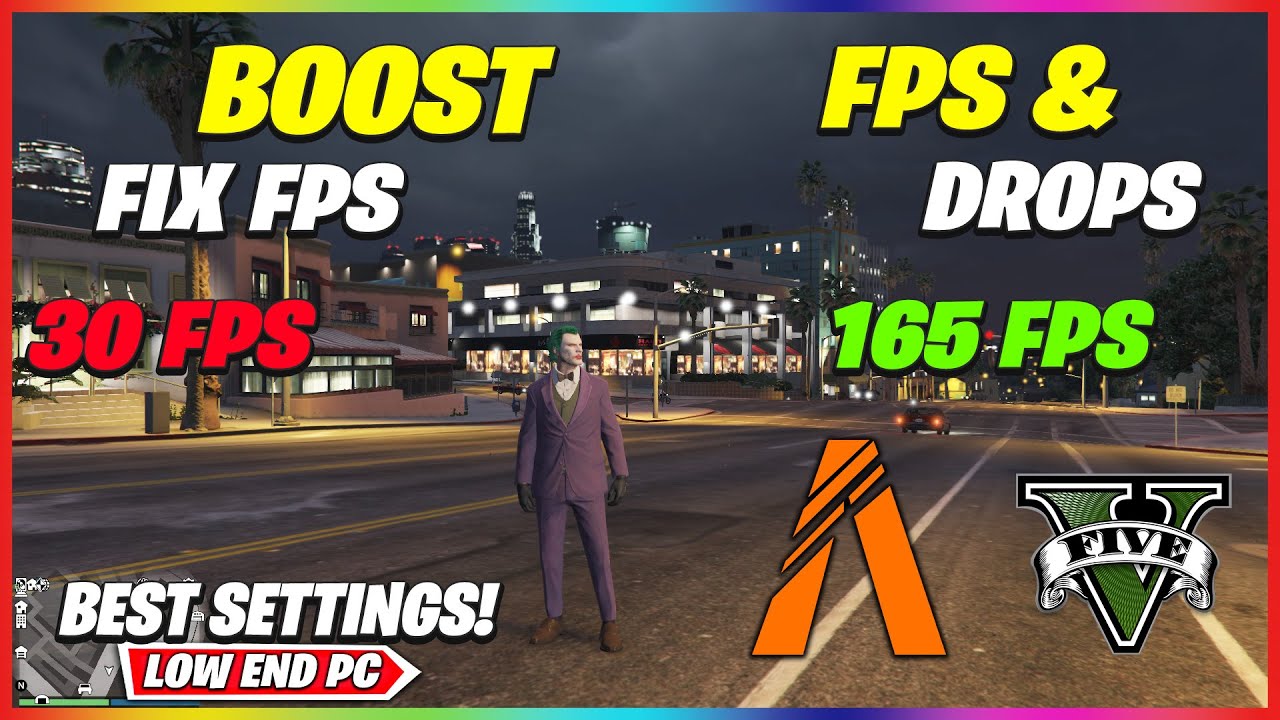 FIVEM (GTA FiveM FPS BOOST PACK With 165+ FPS | FiveM FPS BOOST | Fix Lag on FiveM Low End PC - YouTube