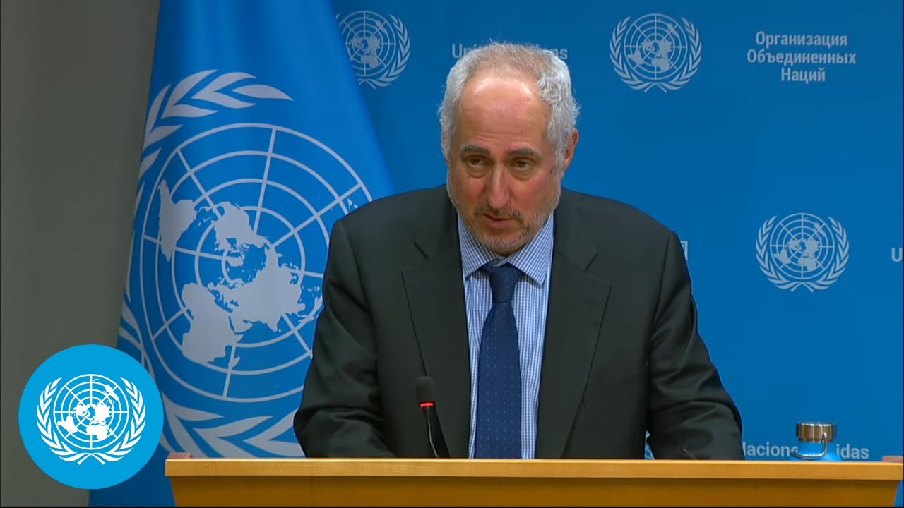 Iran/Middle East, Palestine & other topics - Daily Press Briefing | United Nations