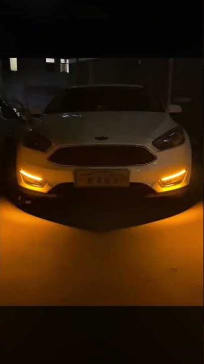 car daytime running light with turning light model