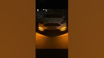 car daytime running light with turning light model