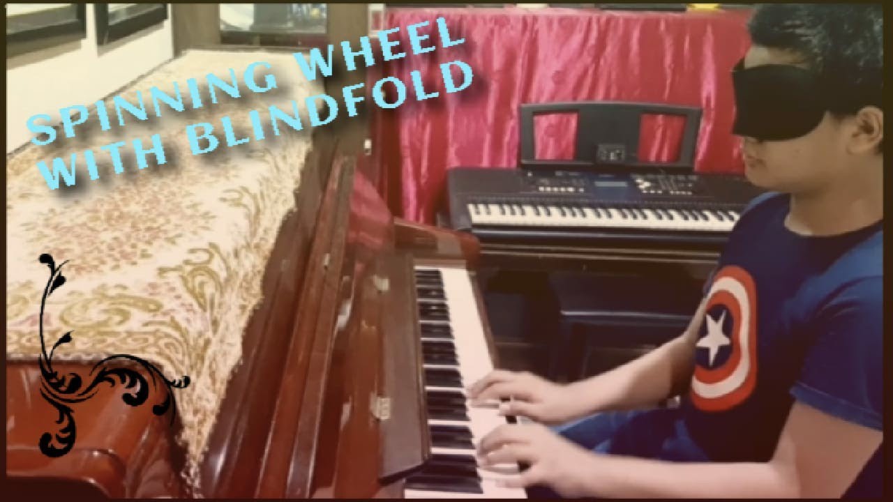 Spinning Wheel Cover by Leonard VS With Blindfold YouTube