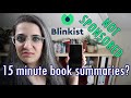 I tried Blinkist so you don't have to | Blinkist Review [CC]