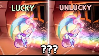 lucky and unlucky pull comparison! 🌈✨ (disney cookies gacha)