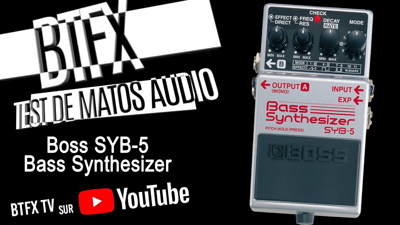 Boss SYB5 Bass Synthesizer