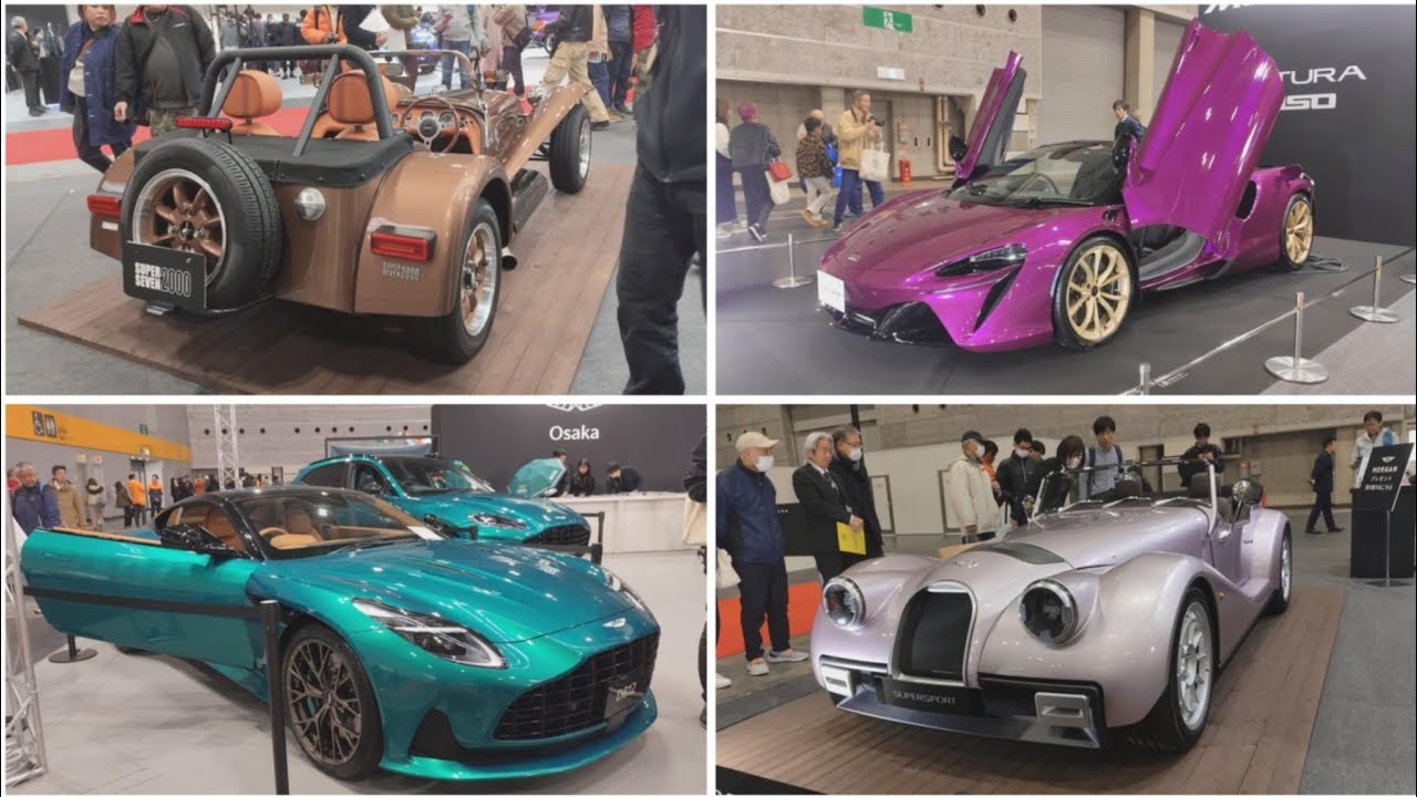 第13回 大阪モーターショー　外車部門   Aston Martin, Morgan など Japan Motor (Mobility) Show Kansai 2025 Imported Car