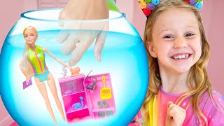 Nastya y las salas de escape de Barbie. Nuevos cuentos para niños.