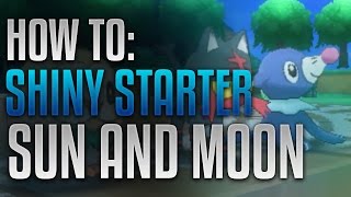 HOW TO: Shiny Starter Pokemon Sun and Moon screenshot 4