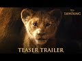 Disneys the lion king  teaser trailer