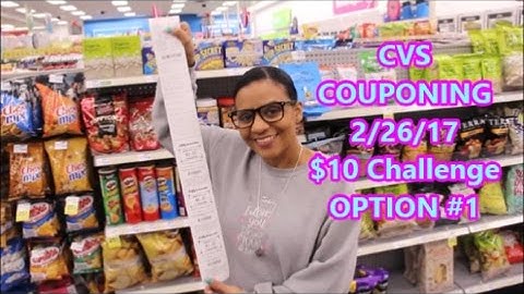 CVS 2/26/17 ~ $10 Challenge OPTION #1 for New Couponers