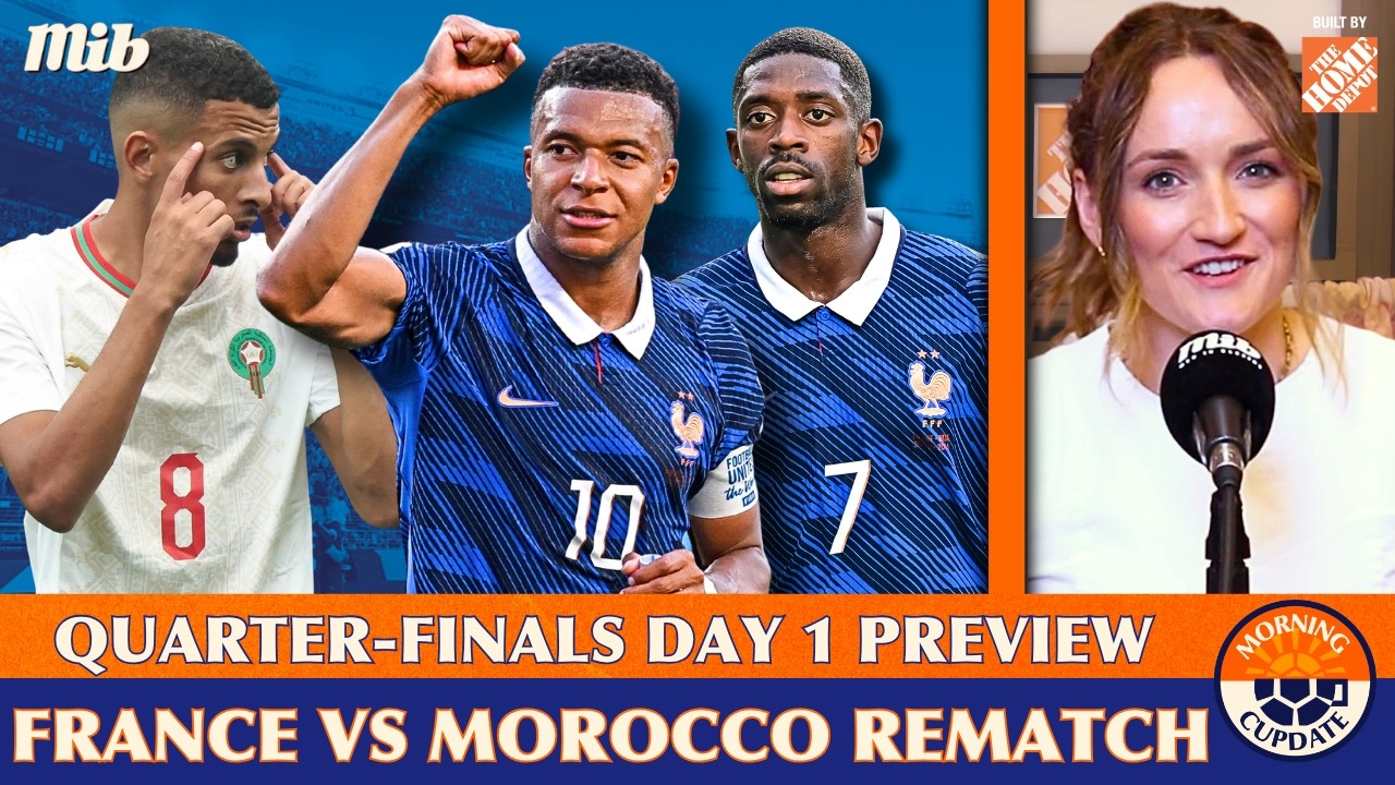 Can Morocco Upset France in a Rematch of the 2022 Semi-Final Match? & the Quarter-Final Bracket