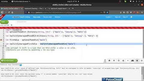 Swift Implicitly Unwrapped Optional | Swift Interview Preparation | Short Videos