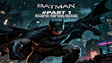 BATMAN ARKHAM ASYLUM Gameplay Walkthrough FULL GAME [4K 60FPS] - No Commentary