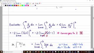 MATH 2414 - Improper Integrals