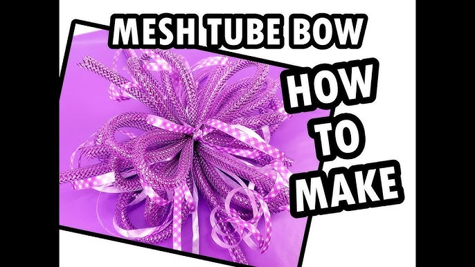 How To Tie A Ribbon Bow On Christmas Gifts