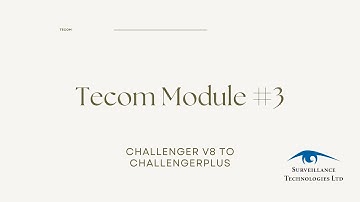 Tecom Module 3 - ChallengerV8 to ChallengerPlus