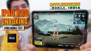 Finally New iPad Pro m2 chip  2024 Unboxing / BGMI / PUBG mobile test