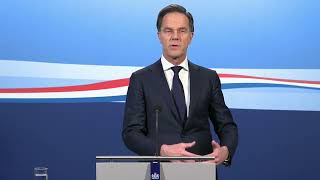 Integrale persconferentie van MP Rutte na de ministerraad van 10 februari 2023