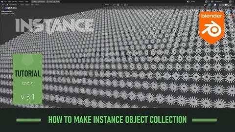 Blender Tutorial: UNLIMITED Object Copies in Blender? How to Use Collection Instances Duplicate.