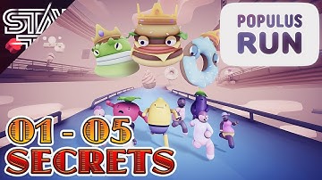 Populus Run Lvl. 01 - 05 + SECRETS  Gameplay Walkthrough (2K)