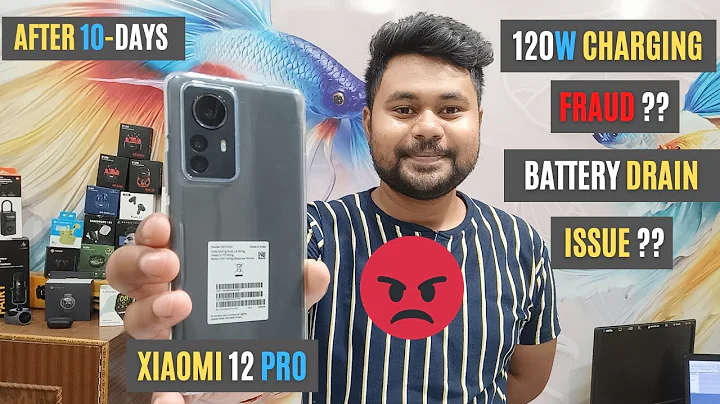 Xiaomi 12 pro Charging Test and Battery Draining Issue #techniczilla