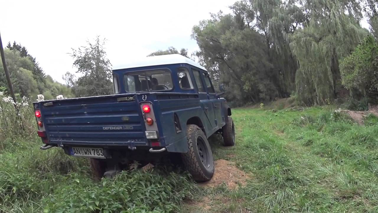 Land Rover Defender 130 offroad/meti ram fail YouTube