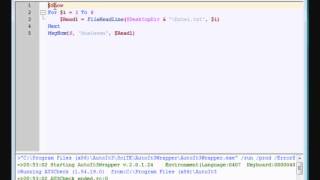 AutoIt Anfang Tutorial - #004