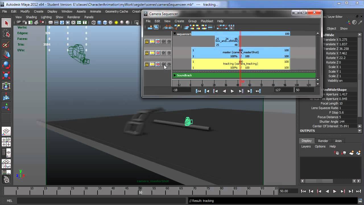 Maya's Camera Sequencer YouTube