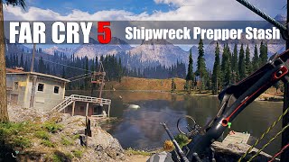 Far Cry  5 - Walkthrough - Prepper Stash - Shipwreck