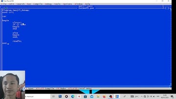 Menentukan Bilangan Ganjil-Genap menggunakan struktur kendali If Ganda-Program Pascal Sederhana