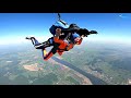 Прыжок с парашютом в тандеме. Аэроград Коломна. 4000 метров!