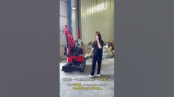 A small excavator that saves time and effort for multiple uses  #xcavator #digger #machinery