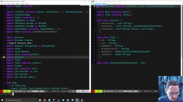 JS/Elm: saving settings and setting up search - mapping One Hour One Life