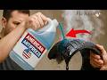 Better Than SILICONE MIX Antifreeze And An Old Car Tire Liquid Rubber Waterproofing Forever