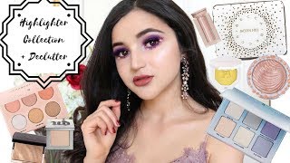 HIGHLIGHTER COLLECTION + MINI DECLUTTER 2018 | Julia Mazzucato