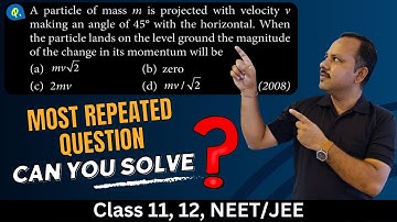 Most Important Question in Projectile Motion | Projectile Motion | 11 Physics #cbse #physics