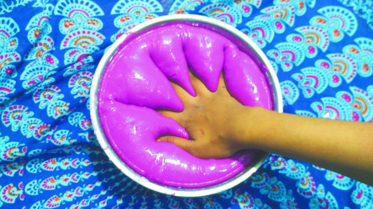 Cara Mudah Membuat Jiggly Slime Tanpa Borax Gom Detergent