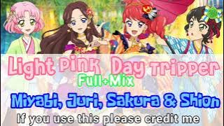 Aikatsu OG: Miyabi, Juri, Sakura & Shion Full Ultimate Mix: Light Pink Day Tripper