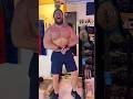 Pro Wrestler Trains Chest &amp; Triceps for Muscle Growth #musclebuliding #bodybuilding #gymmotivation