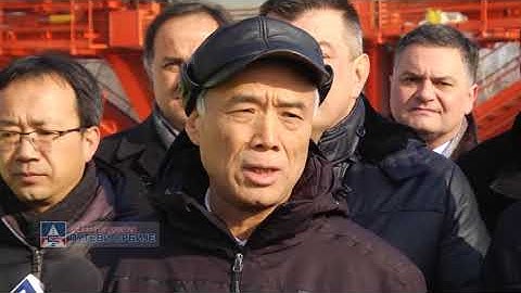 01.03.2018. Izjava Li Mancang, ambasador NR Kine u Srbiji, obilazak mosta preko Save i Kolubare