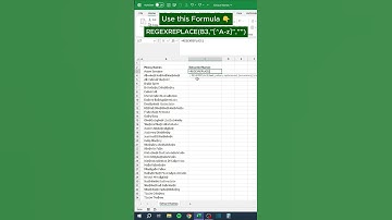 Excel REGEXREPLACE: EASY Text Edits for Faster Spreadsheets! (Keywords: [])