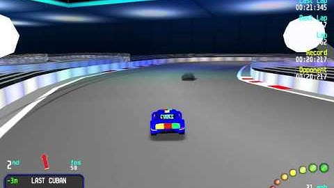 Re-Volt Custom Track LS Kart Space I by Lo Scassatore, Time Trial