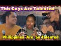 FILIPINOS ARE SO TALENTED JUST GIVE THEM MIC 🎤 #filipino #filipinomusician #filipinoreacts