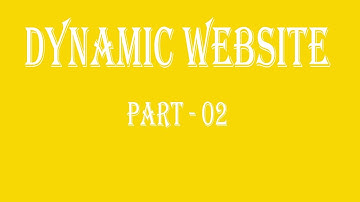 Dynamic website || Part - 02 Converting html to php