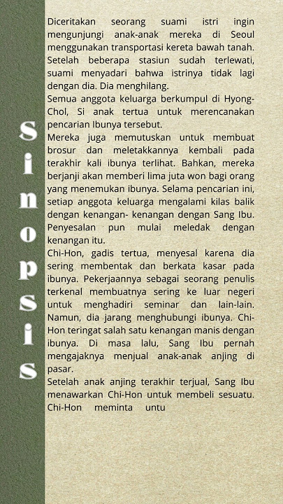 Novel Please Look After Mom  #novel #buku #booktube #sinopsis