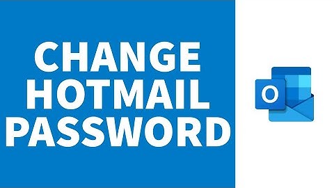 How To Change Hotmail Password (2022) | Hotmail Login Password Change (Step By Step)
