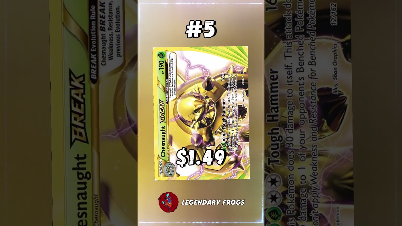 Top 5 Chesnaught Pokemon Cards 